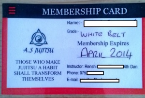 L's Club Membership card